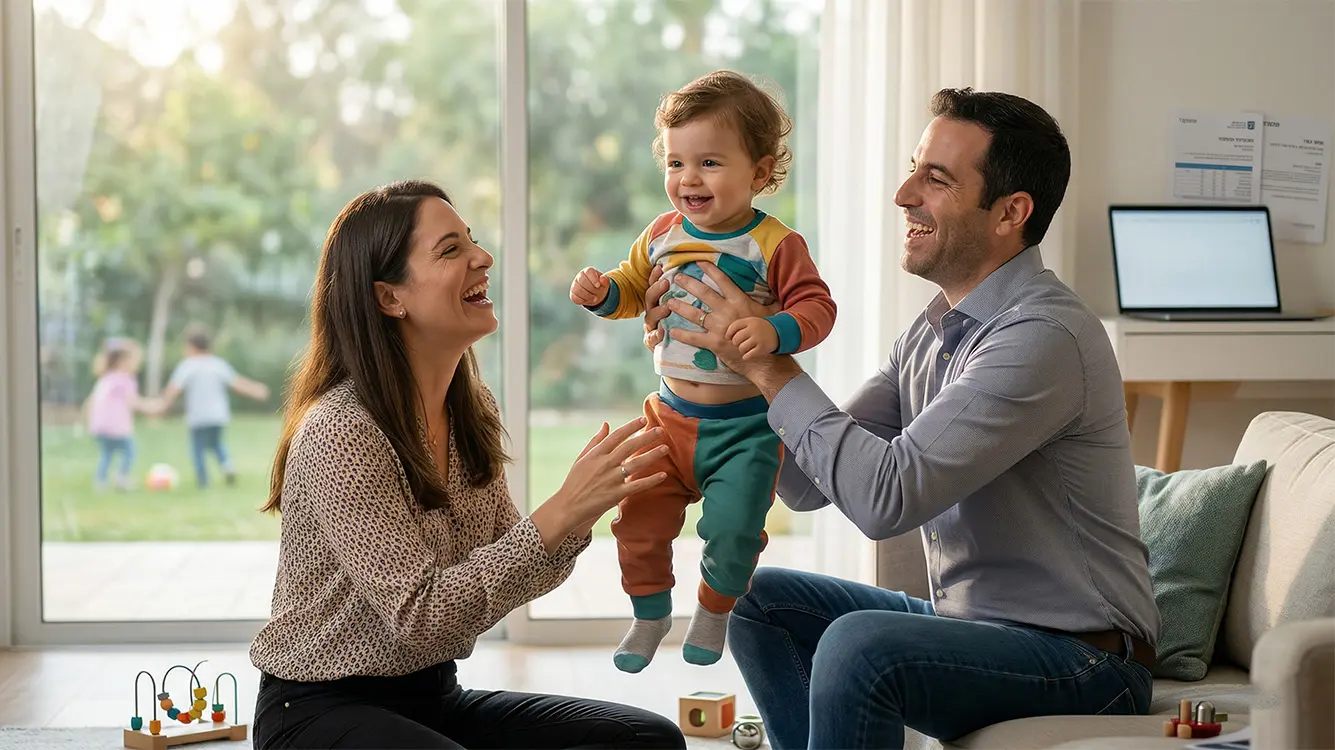 החזר מס להורים עובדים: המדריך המלא לנקודות זיכוי ועדכוני החקיקה עבור ילדים בגילאי 0-3